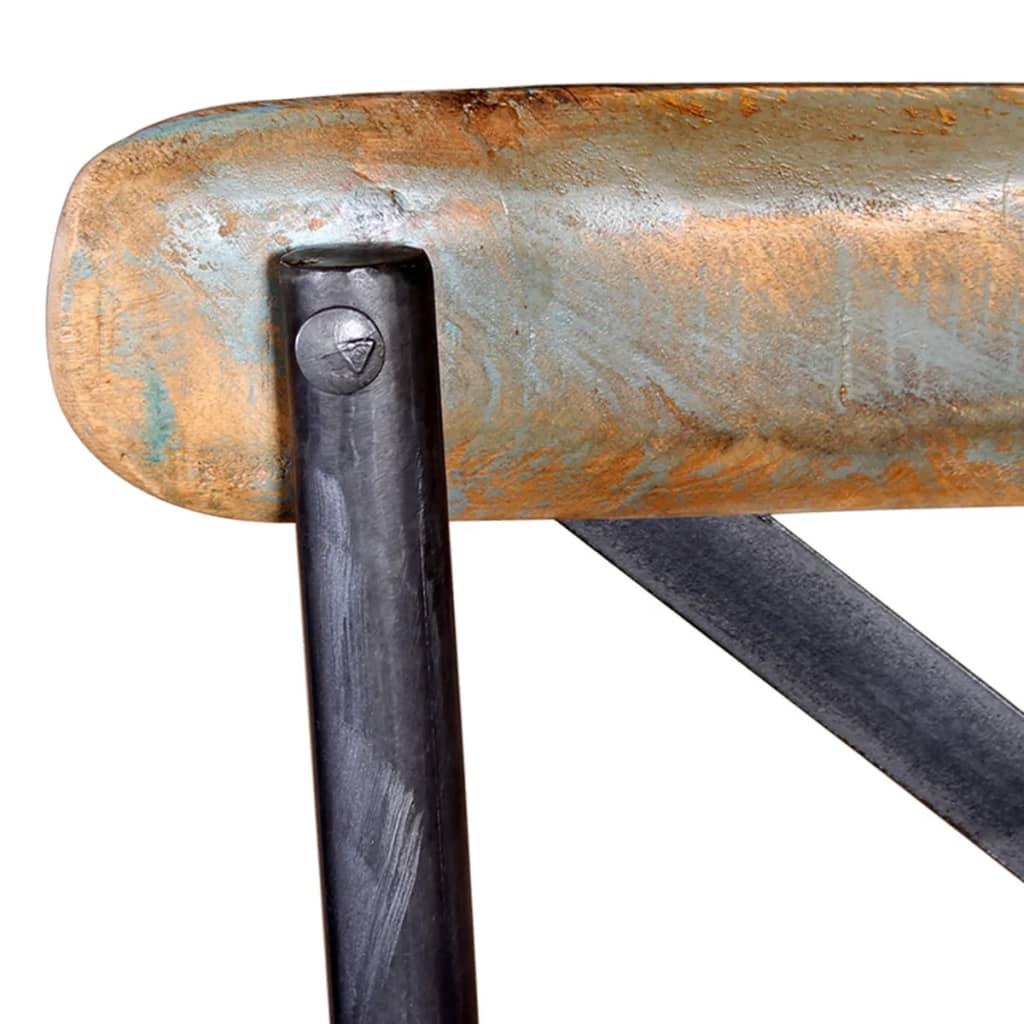 Barkruk massief gerecycled hout is nu te koop bij PeponiXL, paradijselijk wonen!