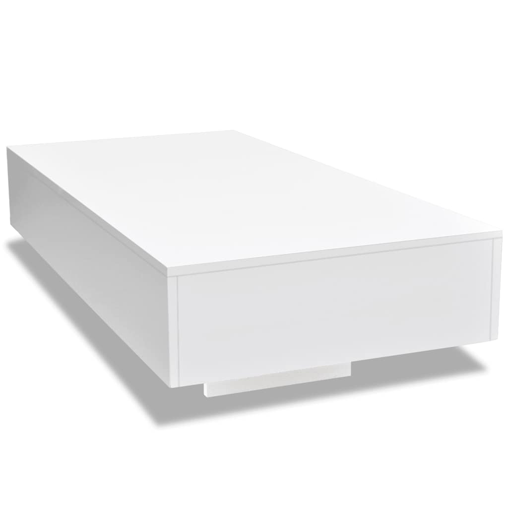 Salontafel hoogglans wit is nu te koop bij PeponiXL, paradijselijk wonen!
