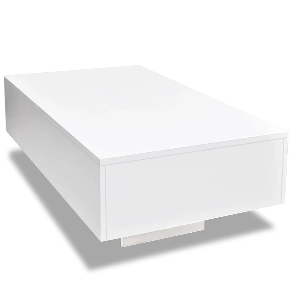 Salontafel hoogglans wit is nu te koop bij PeponiXL, paradijselijk wonen!