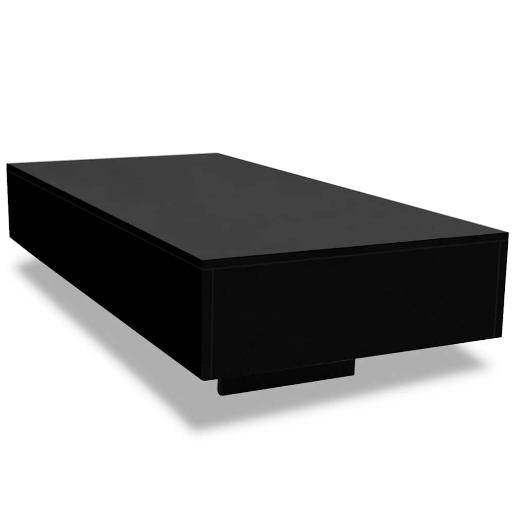 Salontafel hoogglans zwart is nu te koop bij PeponiXL, paradijselijk wonen!