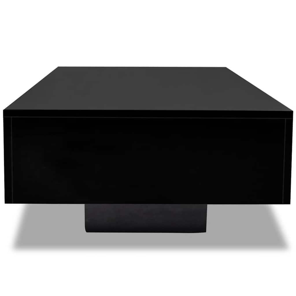 Salontafel hoogglans zwart is nu te koop bij PeponiXL, paradijselijk wonen!