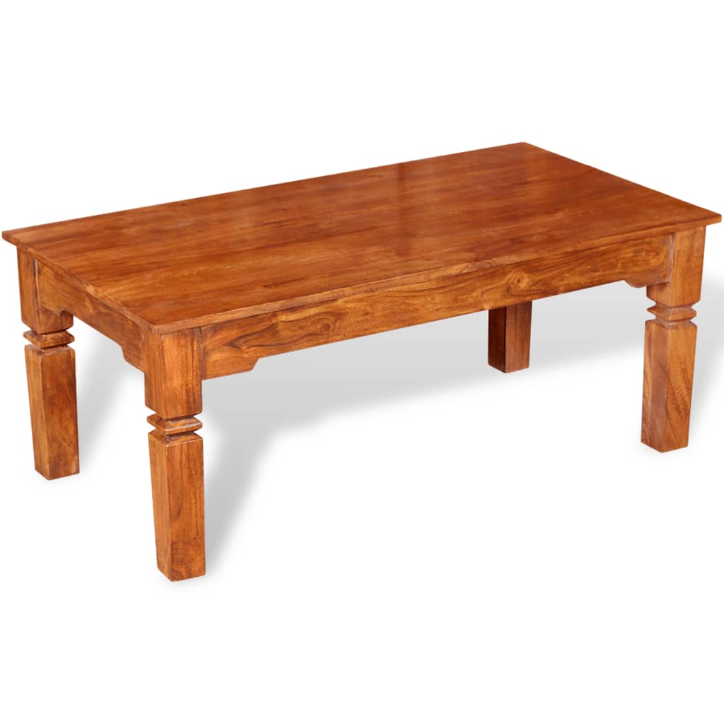 Salontafel 110x60x45 cm massief hout is nu te koop bij PeponiXL, paradijselijk wonen!