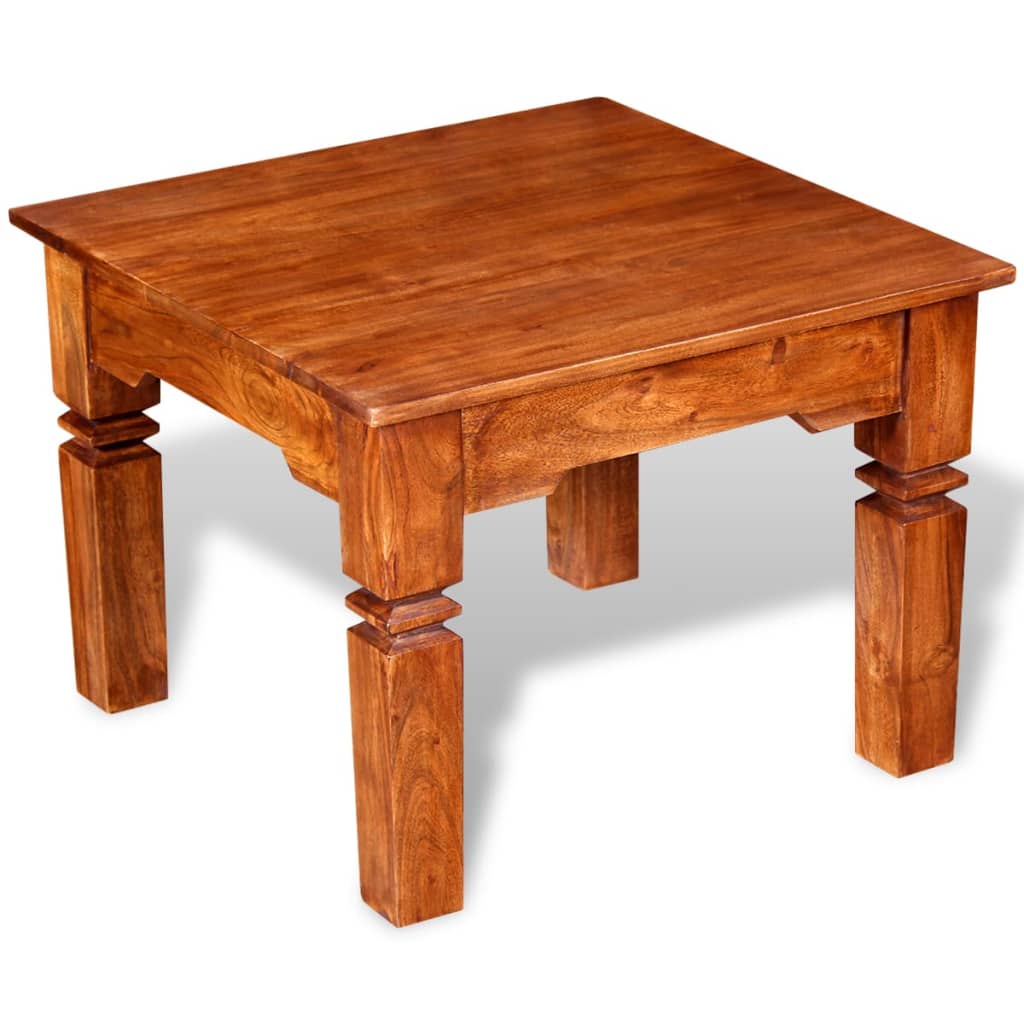 Salontafel 60x60x45 cm massief hout is nu te koop bij PeponiXL, paradijselijk wonen!