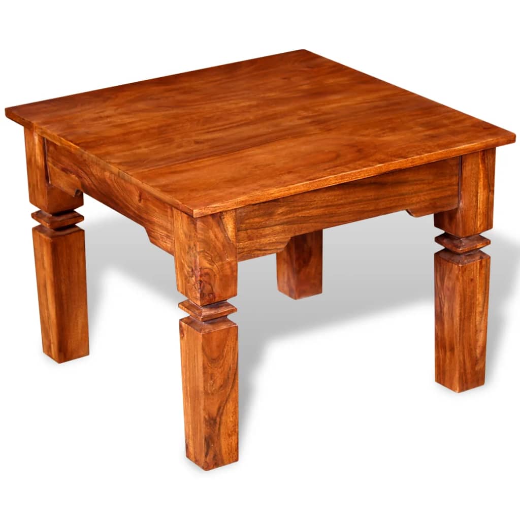 Salontafel 60x60x45 cm massief hout is nu te koop bij PeponiXL, paradijselijk wonen!