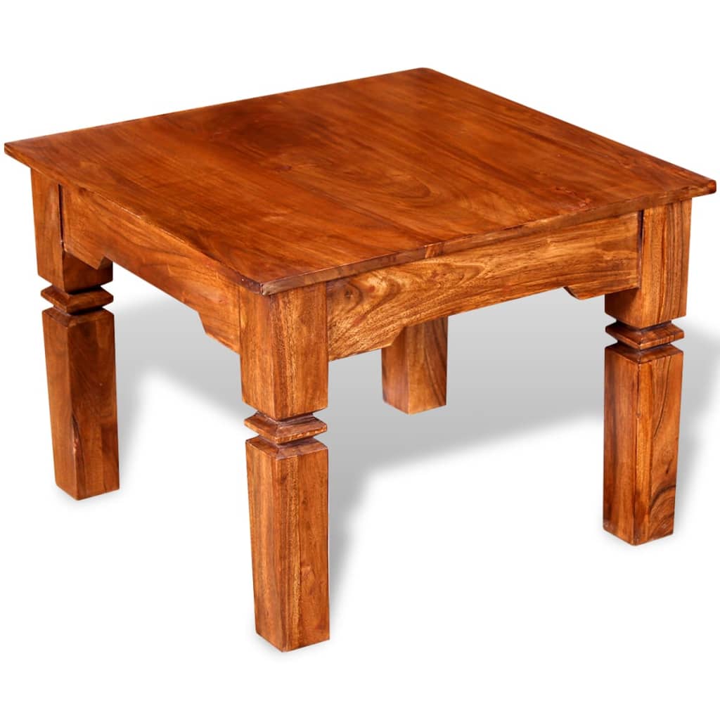 Salontafel 60x60x45 cm massief hout is nu te koop bij PeponiXL, paradijselijk wonen!