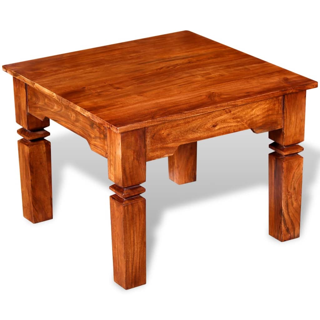 Salontafel 60x60x45 cm massief hout is nu te koop bij PeponiXL, paradijselijk wonen!