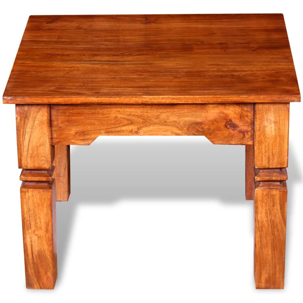Salontafel 60x60x45 cm massief hout is nu te koop bij PeponiXL, paradijselijk wonen!