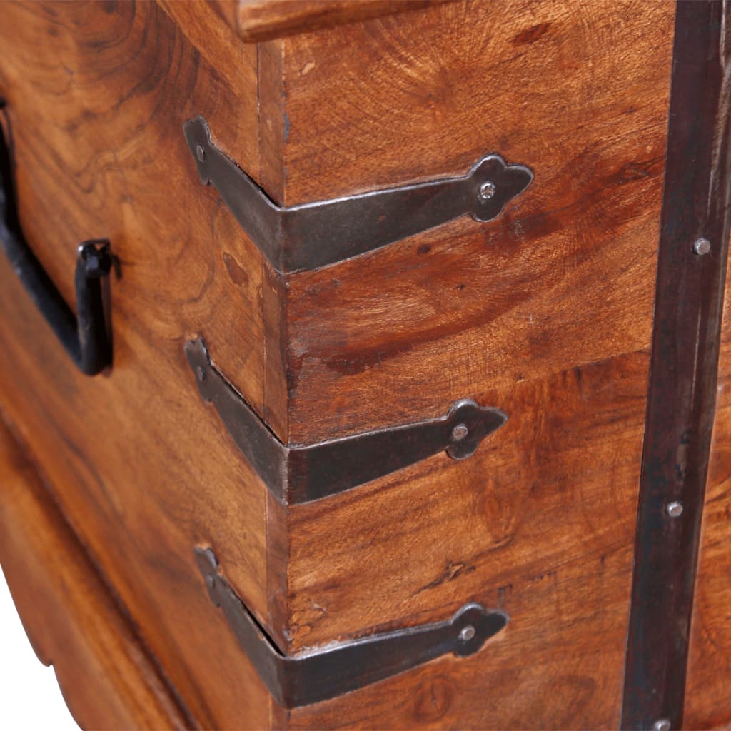 Opbergkist massief hout is nu te koop bij PeponiXL, paradijselijk wonen!