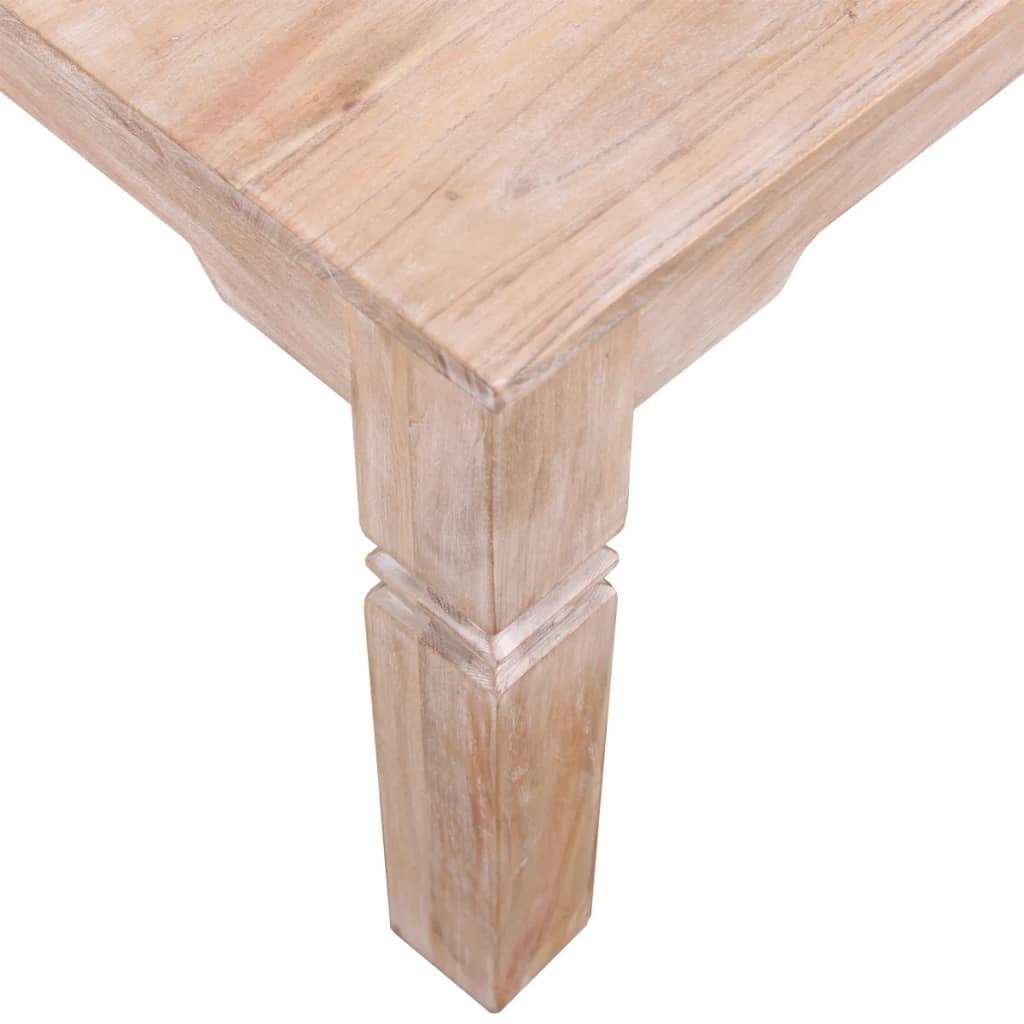 Salontafel 60x60x45 cm massief acaciahout is nu te koop bij PeponiXL, paradijselijk wonen!