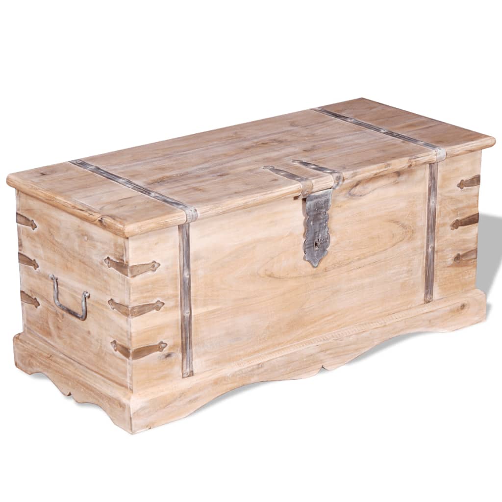 Opbergkist acaciahout is nu te koop bij PeponiXL, paradijselijk wonen!