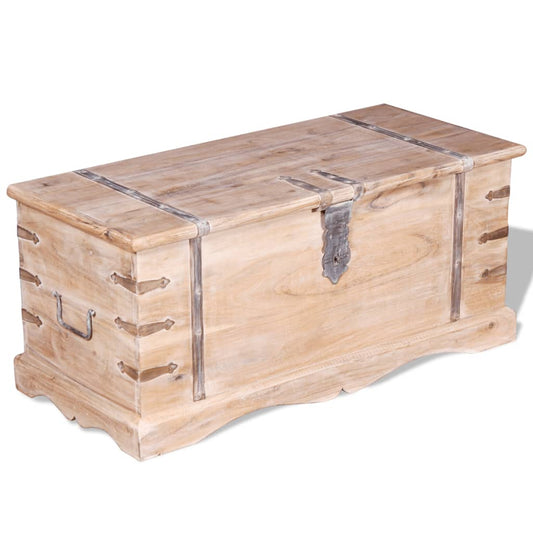 Opbergkist acaciahout is nu te koop bij PeponiXL, paradijselijk wonen!