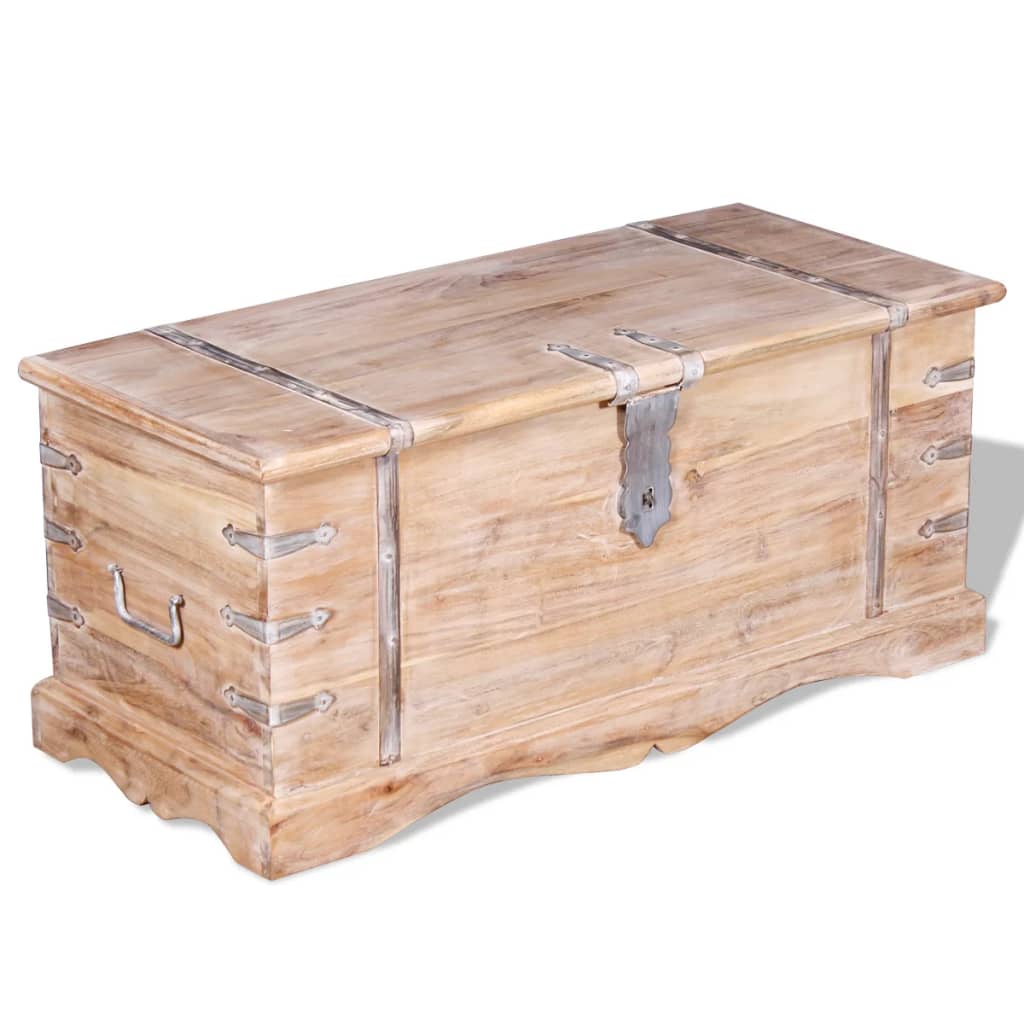 Opbergkist acaciahout is nu te koop bij PeponiXL, paradijselijk wonen!