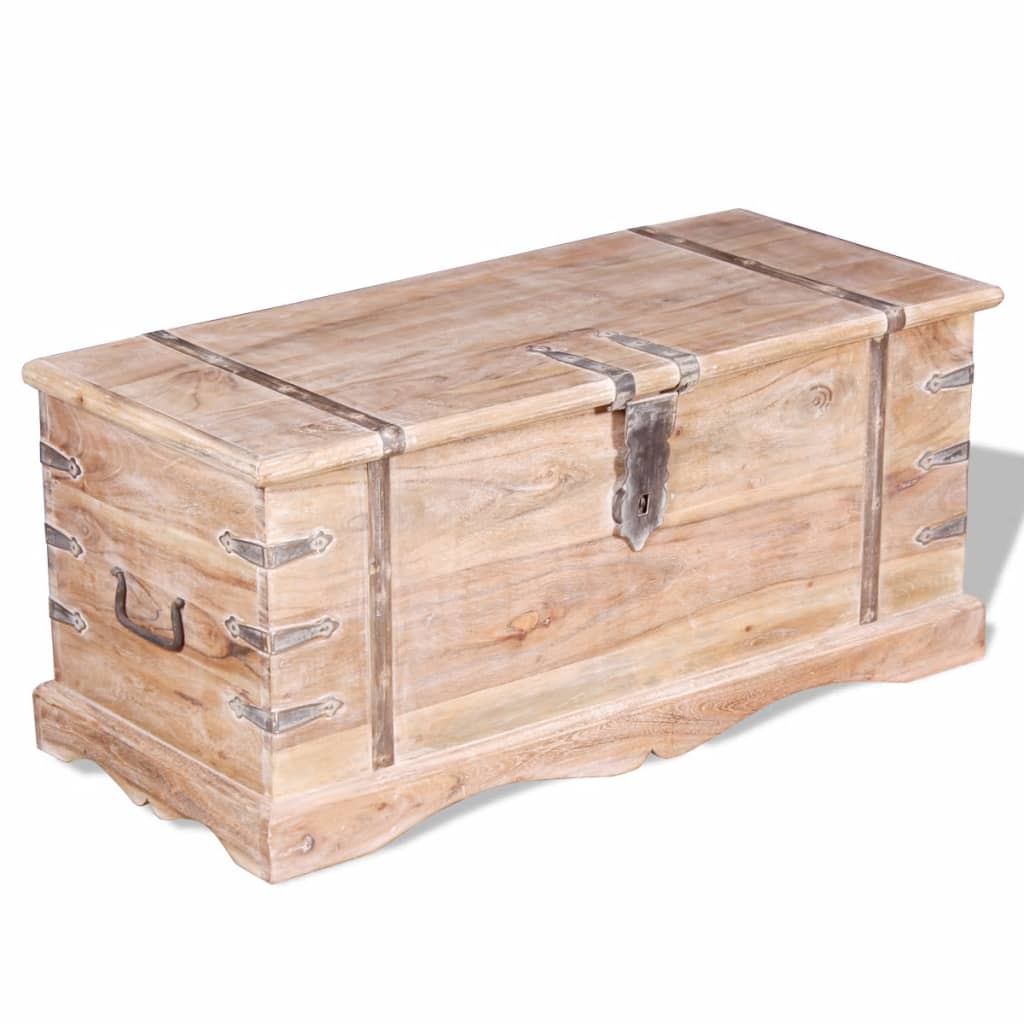 Opbergkist acaciahout is nu te koop bij PeponiXL, paradijselijk wonen!