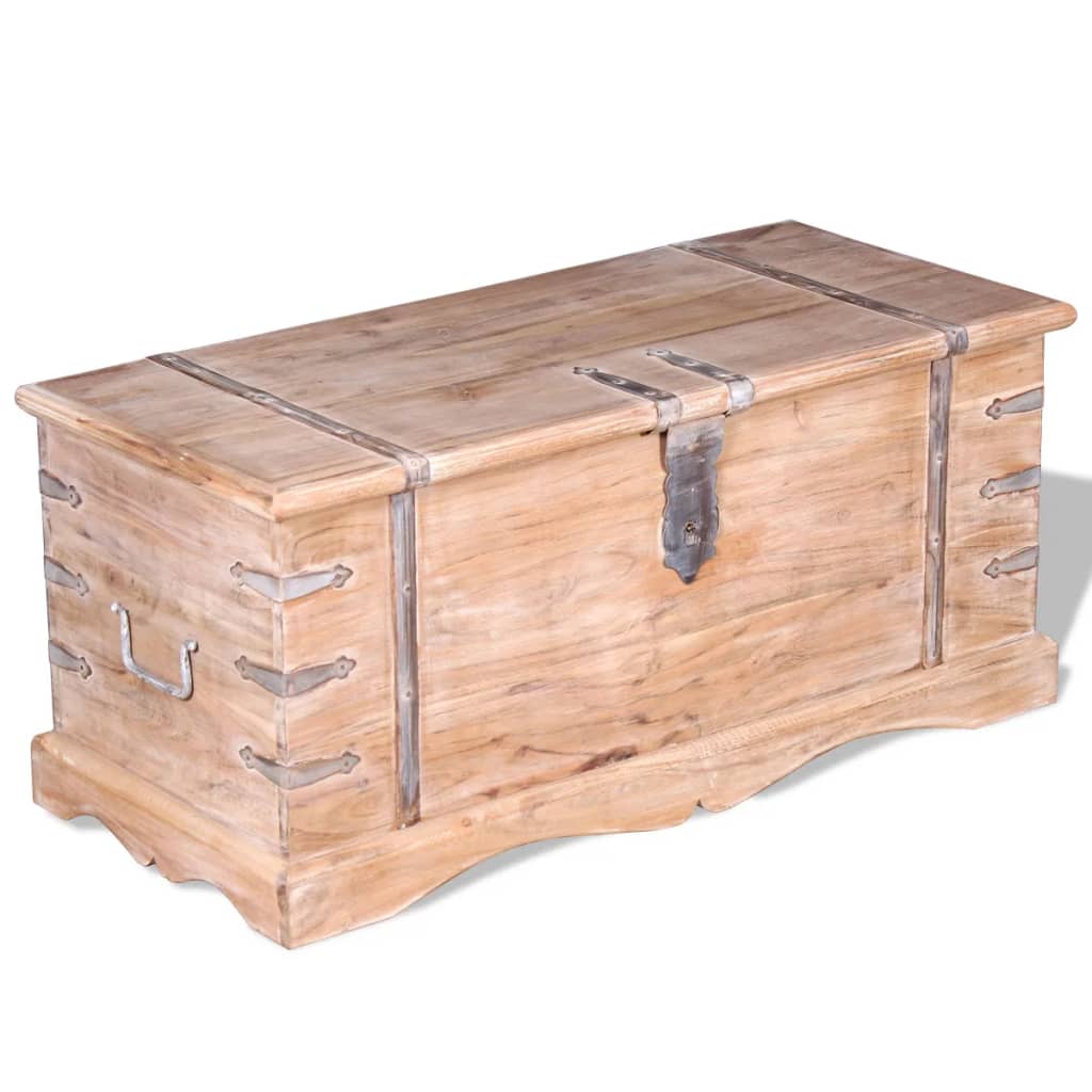 Opbergkist acaciahout is nu te koop bij PeponiXL, paradijselijk wonen!