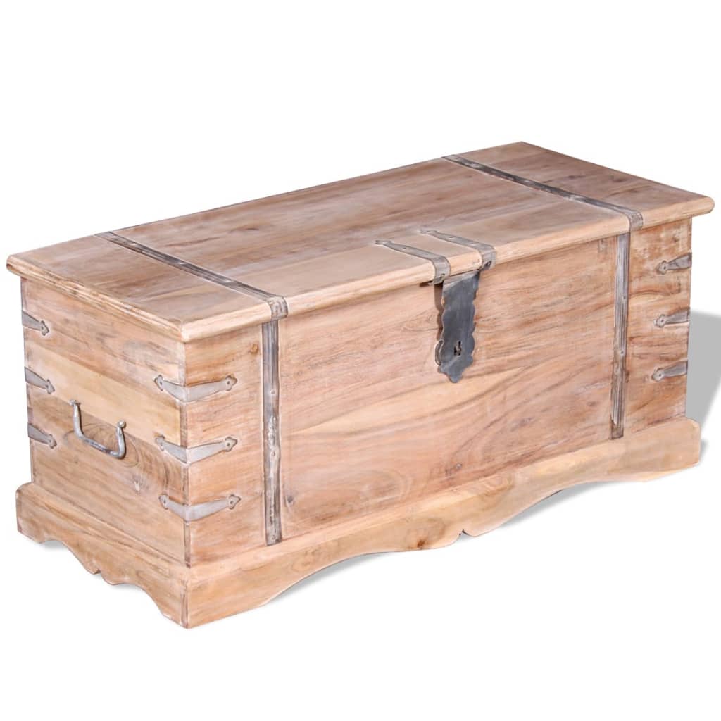Opbergkist acaciahout is nu te koop bij PeponiXL, paradijselijk wonen!