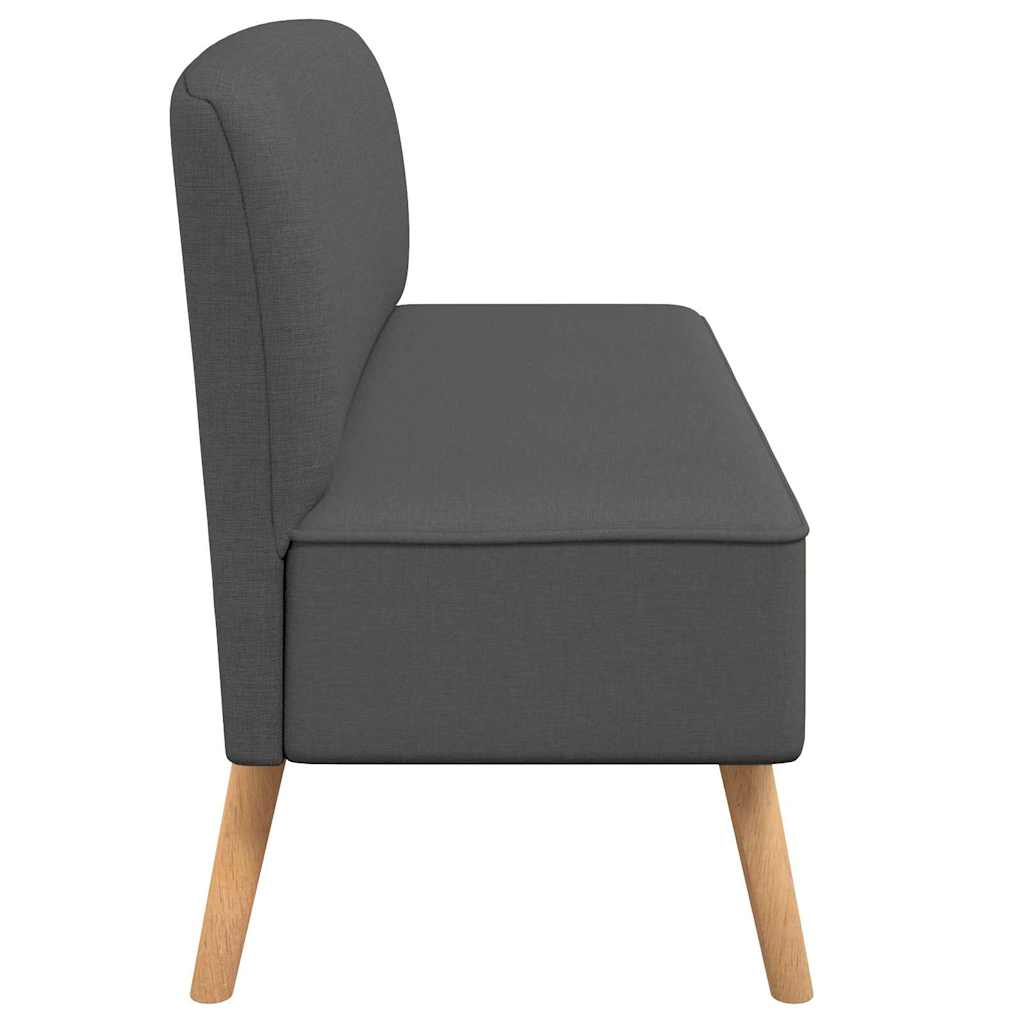 Bank 117x55,5x77 cm stof donkergrijs is nu te koop bij PeponiXL, paradijselijk wonen!