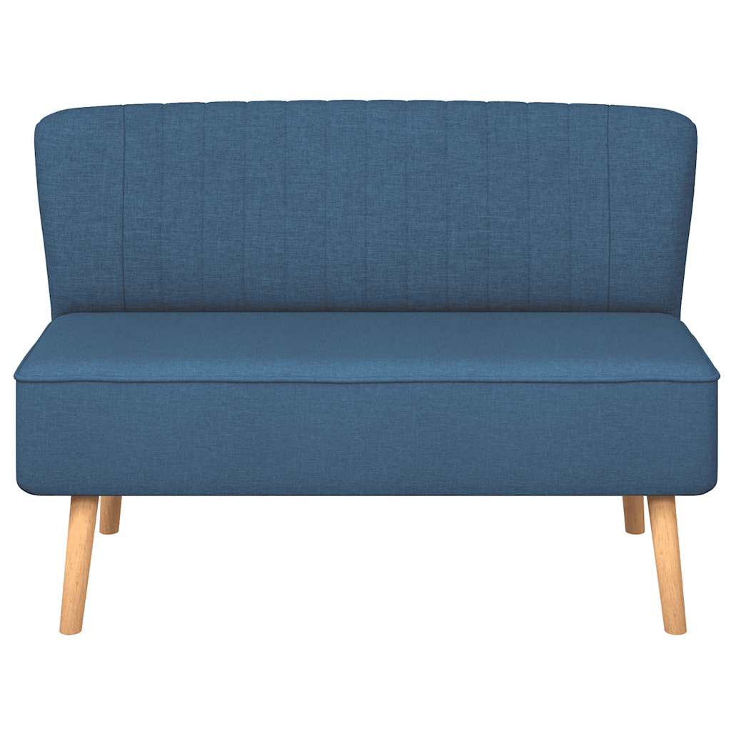 Bank 117x55,5x77 cm stof blauw is nu te koop bij PeponiXL, paradijselijk wonen!