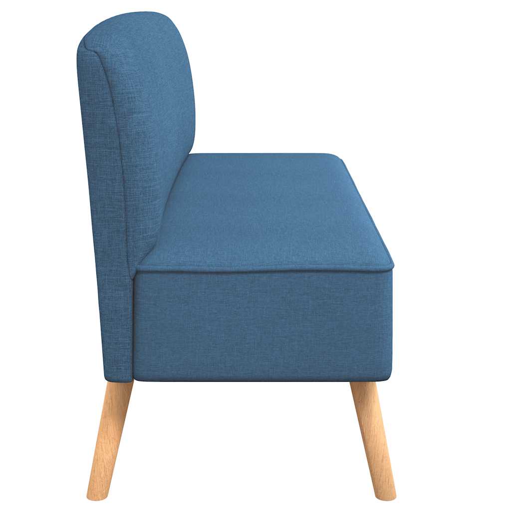 Bank 117x55,5x77 cm stof blauw is nu te koop bij PeponiXL, paradijselijk wonen!