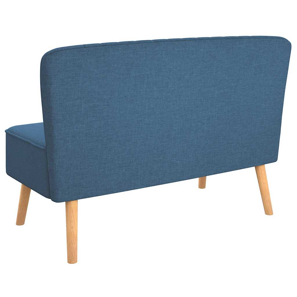 Bank 117x55,5x77 cm stof blauw is nu te koop bij PeponiXL, paradijselijk wonen!