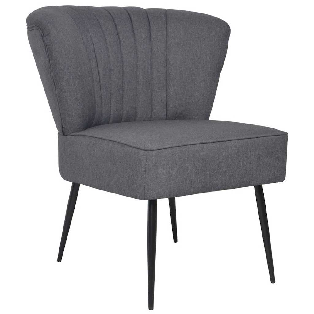 Cocktailstoel stof donkergrijs is nu te koop bij PeponiXL, paradijselijk wonen!