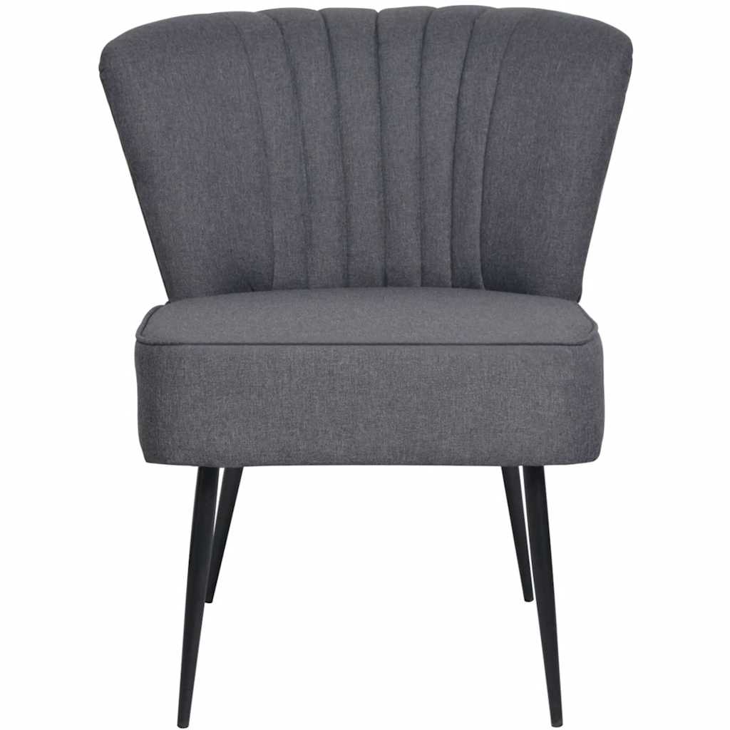 Cocktailstoel stof donkergrijs is nu te koop bij PeponiXL, paradijselijk wonen!
