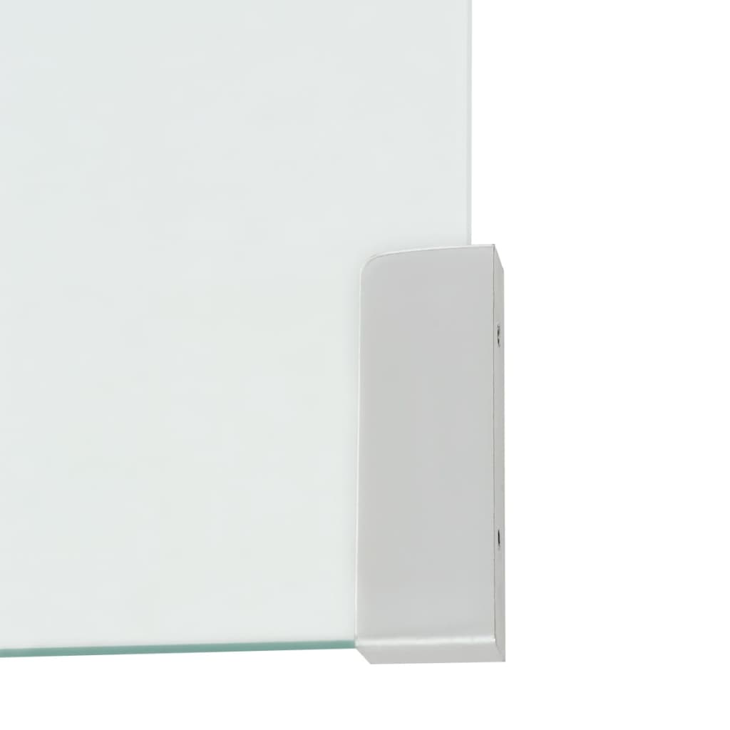 Salontafel transparant 49,5x50x45 cm gehard glas is nu te koop bij PeponiXL, paradijselijk wonen!