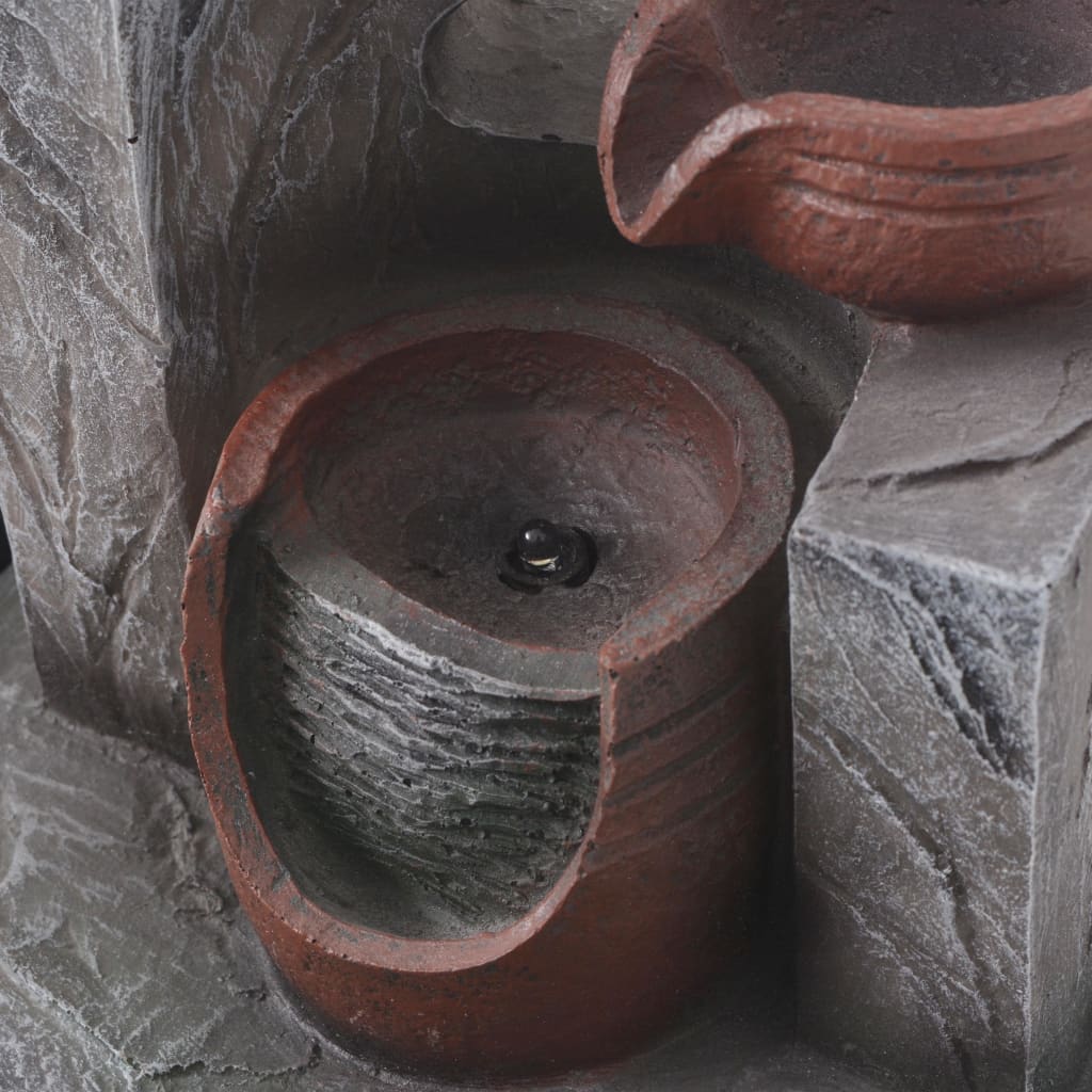 Binnenfontein met LED-verlichting polyresin is nu te koop bij PeponiXL, paradijselijk wonen!