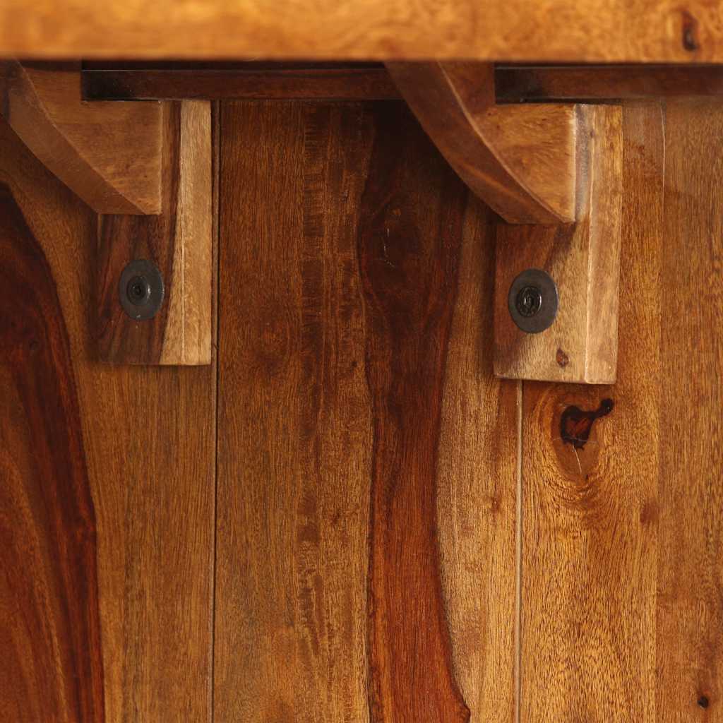Dressoir/bureau massief acaciahout bruin is nu te koop bij PeponiXL, paradijselijk wonen!