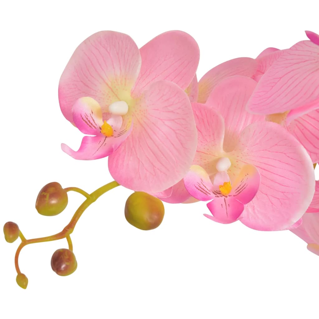 Kunstplant orchidee met pot 75 cm roze is nu te koop bij PeponiXL, paradijselijk wonen!