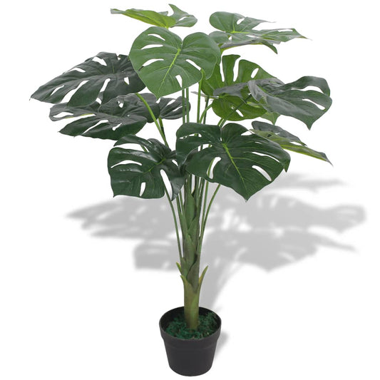 Kunst monstera plant met pot 70 cm groen is nu te koop bij PeponiXL, paradijselijk wonen!