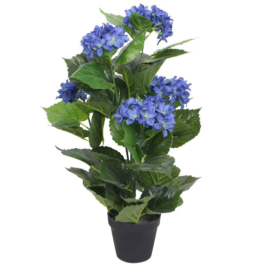 Kunst hortensia plant met pot 60 cm blauw is nu te koop bij PeponiXL, paradijselijk wonen!