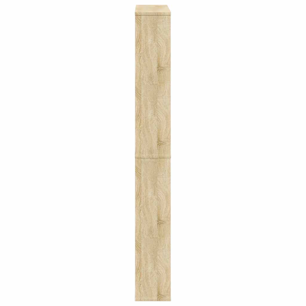 Schoenenkast met 4 spiegels 63x17x134 cm eikenhout is nu te koop bij PeponiXL, paradijselijk wonen!