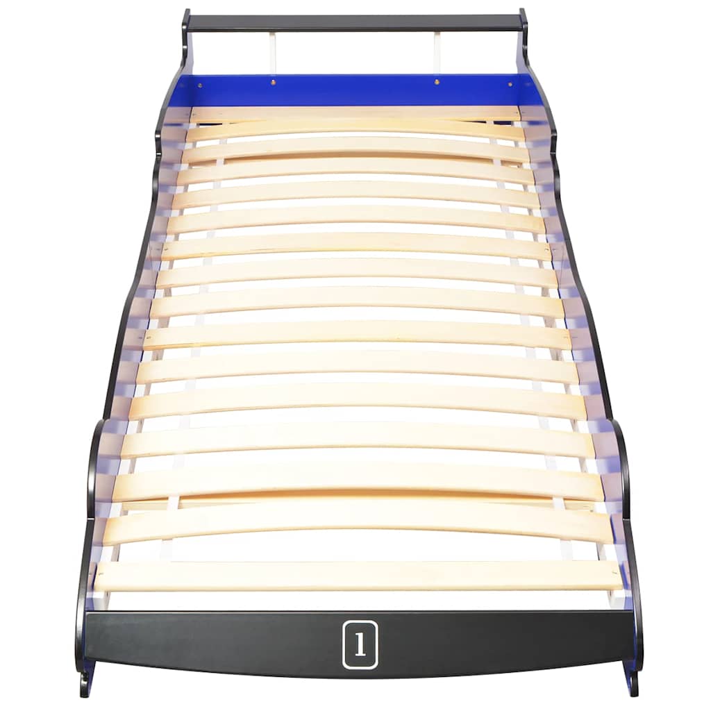 Kinderbed raceauto blauw 90x200 cm is nu te koop bij PeponiXL, paradijselijk wonen!