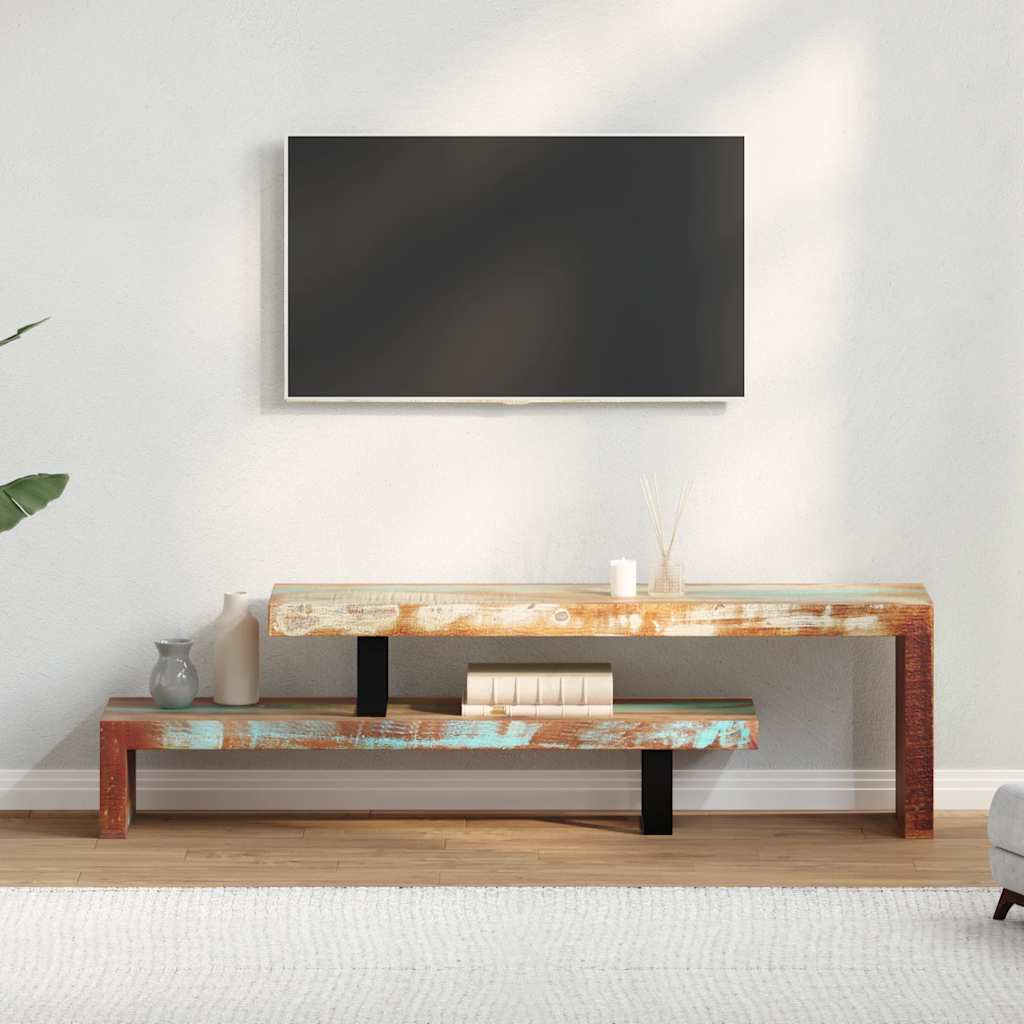 Tv-meubel massief gerecycled hout is nu te koop bij PeponiXL, paradijselijk wonen!