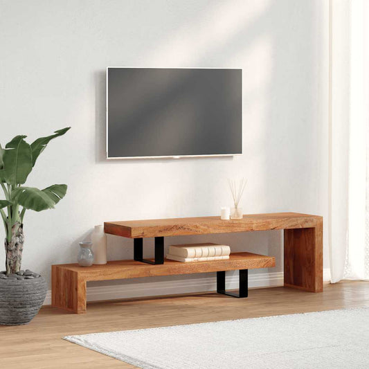 Tv-meubel massief acaciahout is nu te koop bij PeponiXL, paradijselijk wonen!