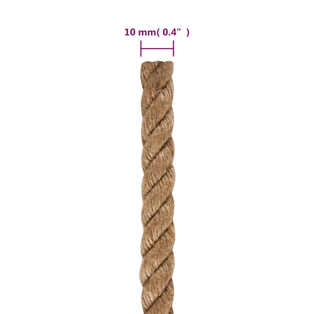 Touw 100% jute 10 mm 100 m is nu te koop bij PeponiXL, paradijselijk wonen!