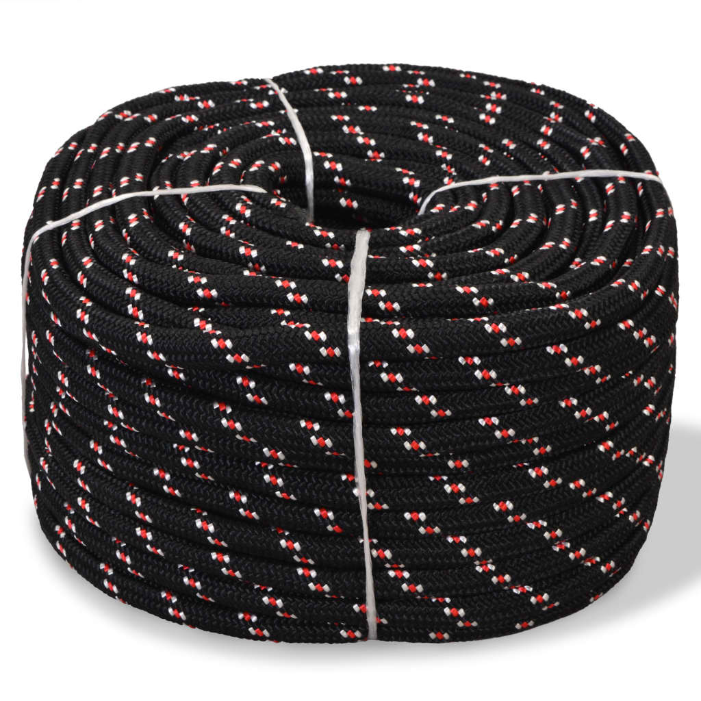 Boot touw 8 mm 100 m polypropyleen zwart is nu te koop bij PeponiXL, paradijselijk wonen!