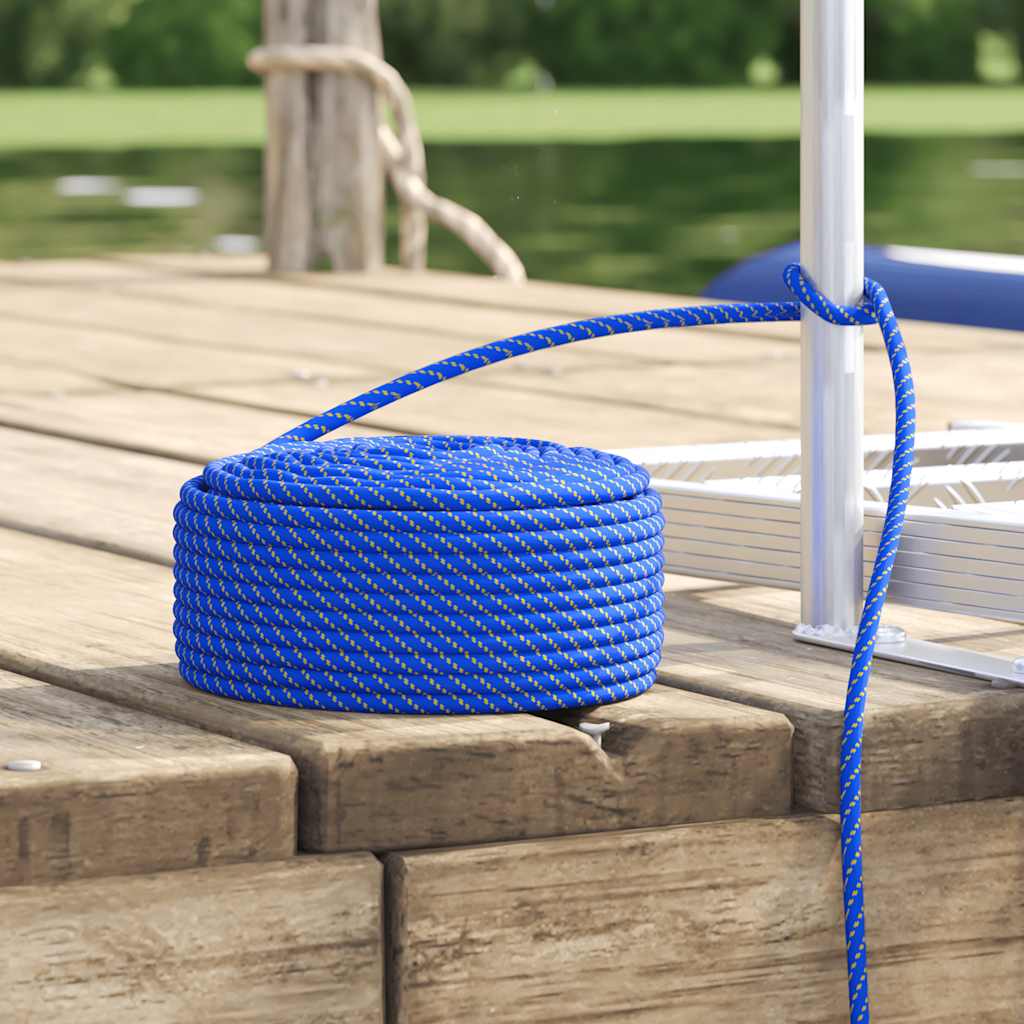 Boot touw 10 mm 50 m polypropyleen blauw is nu te koop bij PeponiXL, paradijselijk wonen!