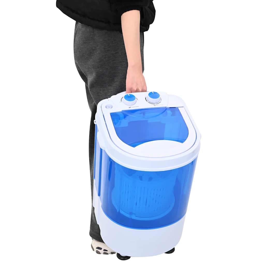 Mini wasmachine met enkele trommel 2,6 kg is nu te koop bij PeponiXL, paradijselijk wonen!
