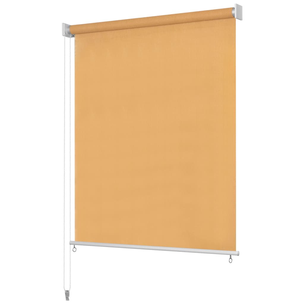 Rolgordijn voor buiten 180x140 cm beige is nu te koop bij PeponiXL, paradijselijk wonen!
