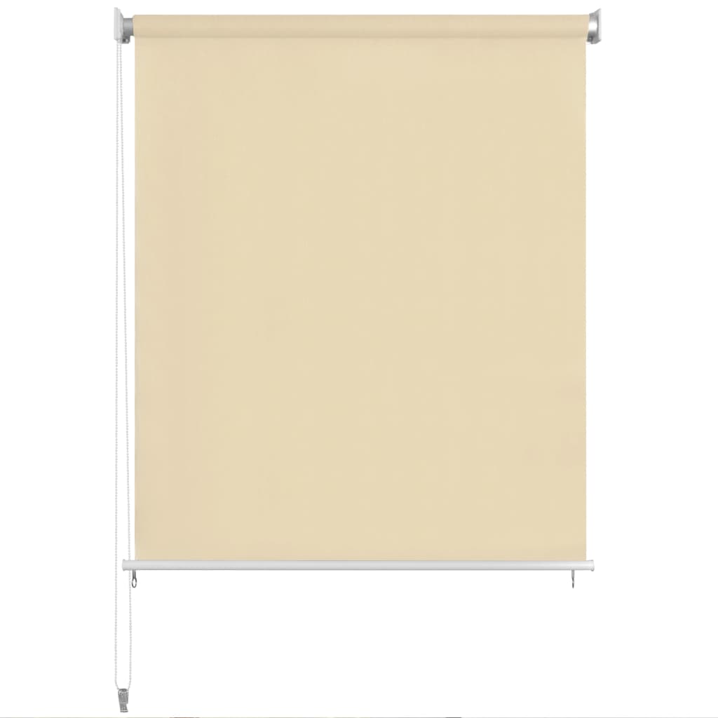 Rolgordijn voor buiten 100x230 cm crème is nu te koop bij PeponiXL, paradijselijk wonen!