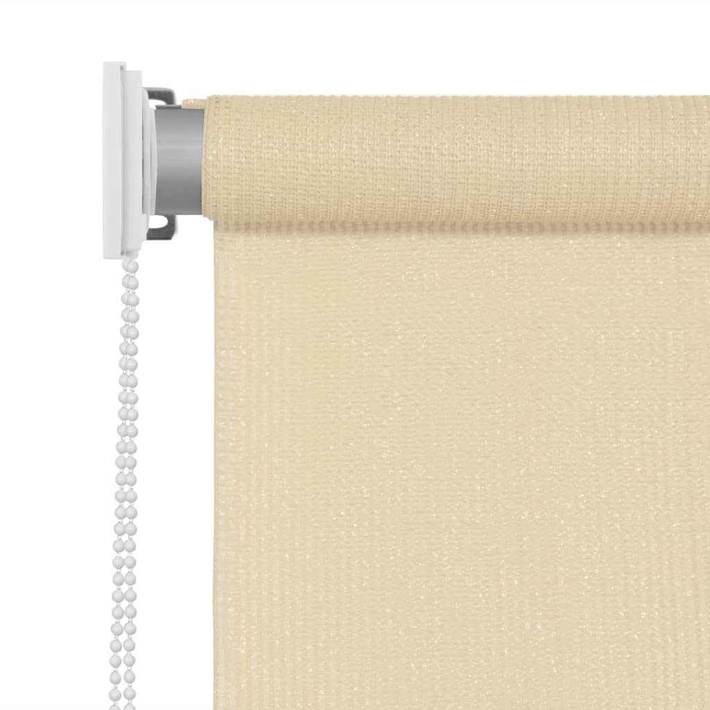 Rolgordijn voor buiten 100x230 cm crème is nu te koop bij PeponiXL, paradijselijk wonen!