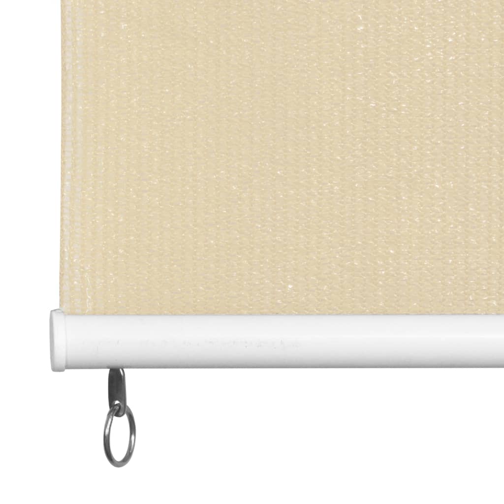 Rolgordijn voor buiten 100x230 cm crème is nu te koop bij PeponiXL, paradijselijk wonen!
