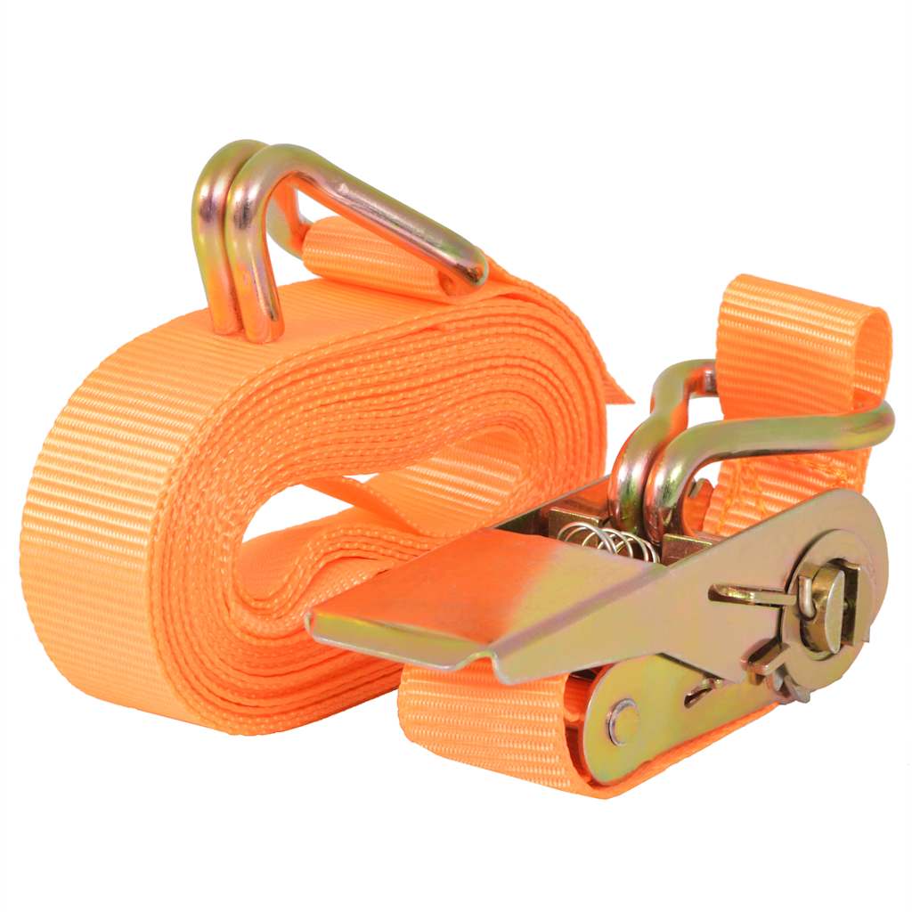 Spanbanden 0,4 ton 6mx25mm oranje 4 st is nu te koop bij PeponiXL, paradijselijk wonen!