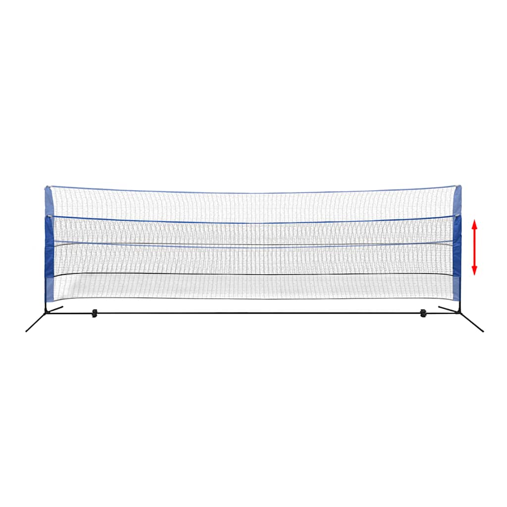 Badminton net met shuttles 500x155 cm is nu te koop bij PeponiXL, paradijselijk wonen!