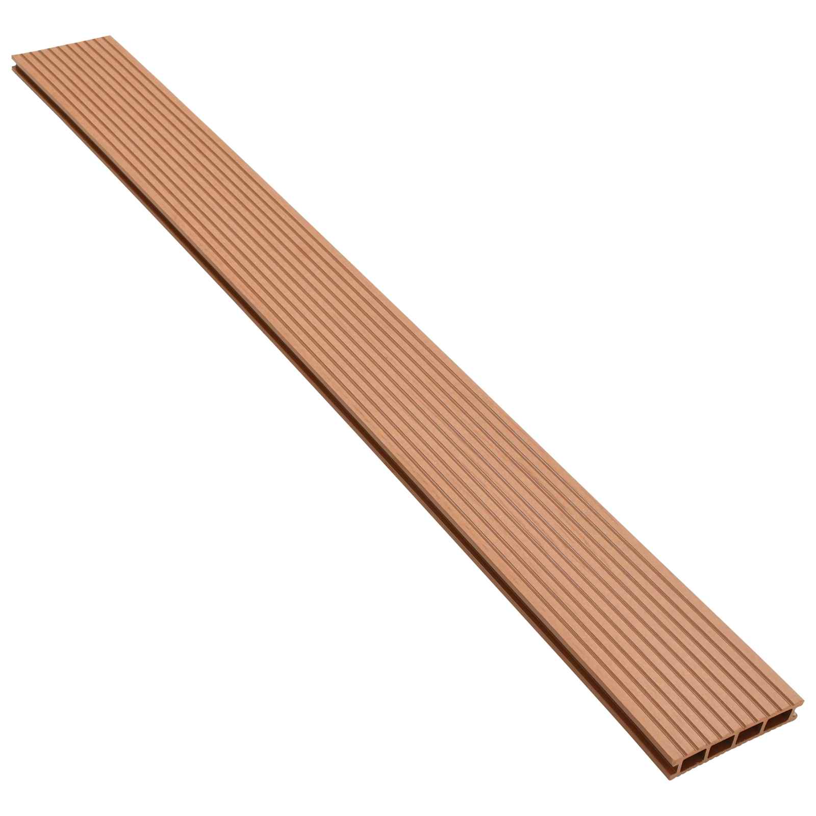 Terrasplank 4 pcs Bruin WPC is nu te koop bij PeponiXL, paradijselijk wonen!
