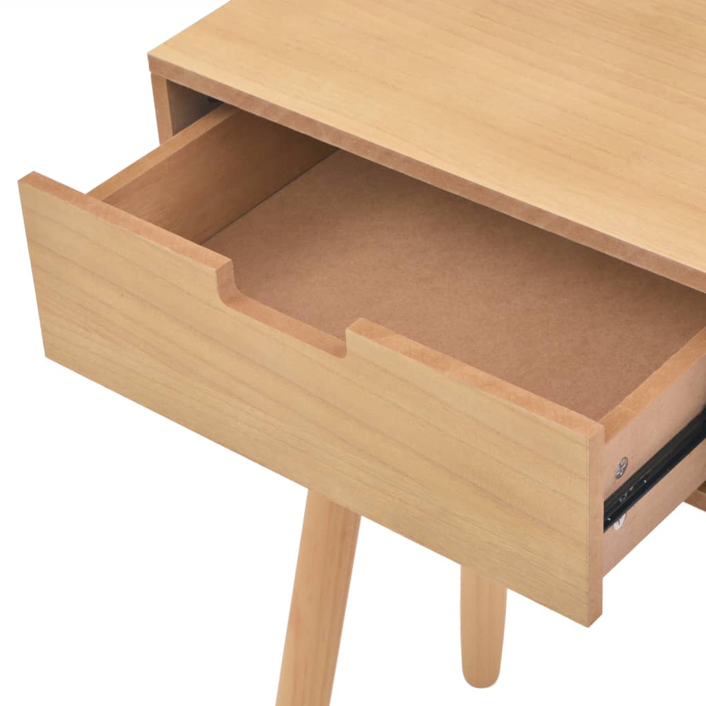 Wandtafel 80x30x72 cm massief grenenhout bruin is nu te koop bij PeponiXL, paradijselijk wonen!