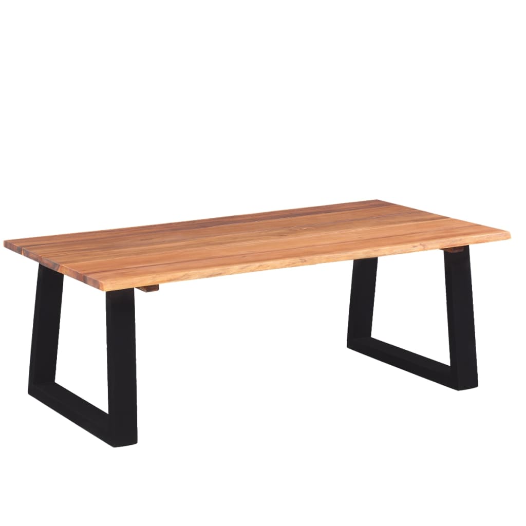 Salontafel massief acaciahout 110x60x40 cm is nu te koop bij PeponiXL, paradijselijk wonen!