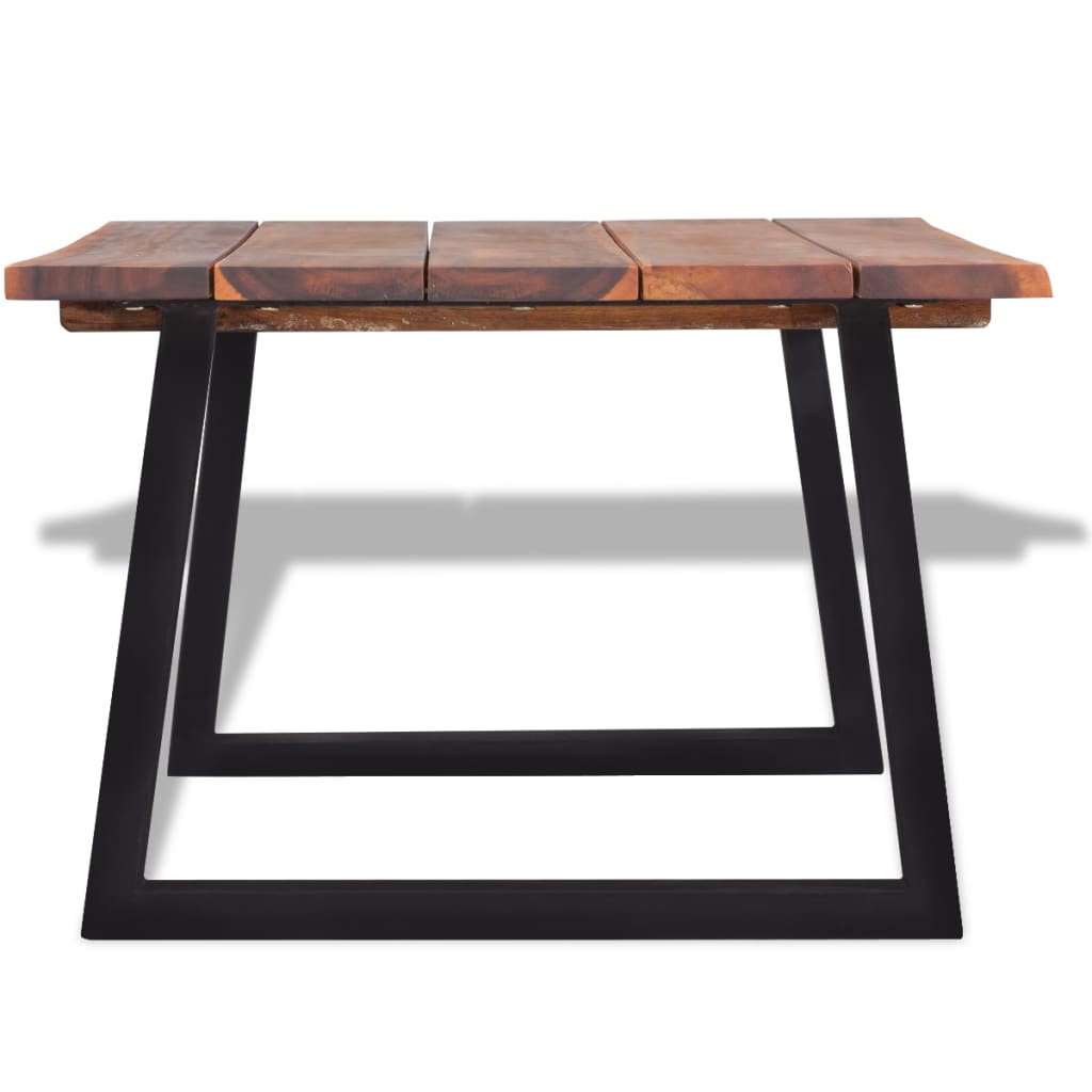 Salontafel massief acaciahout 110x60x40 cm is nu te koop bij PeponiXL, paradijselijk wonen!