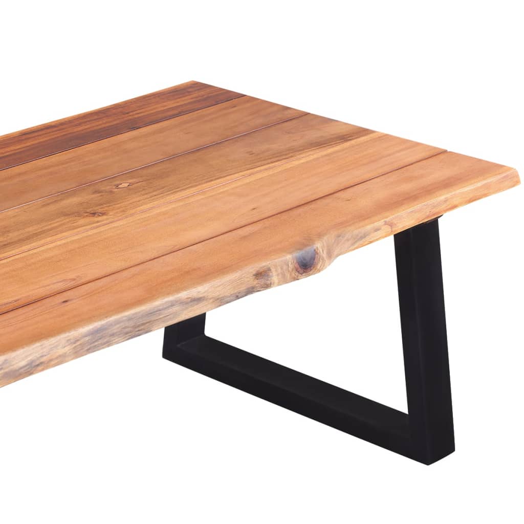Salontafel massief acaciahout 110x60x40 cm is nu te koop bij PeponiXL, paradijselijk wonen!